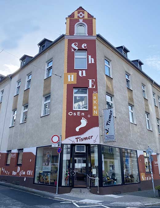 Das Ladenlokal von OrthopÃ¤die-Schuhtechnik Tismer in Hagen